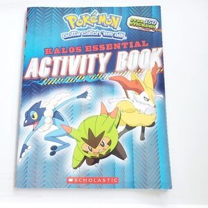 Pokémon: Kalos Essential Activity Book All stickers included